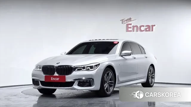 BMW 7 Series (G11) 2018 Белый из Кореи