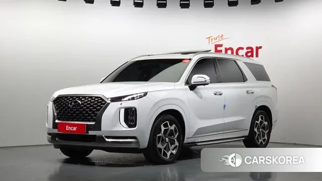 Hyundai Palisade 2021 Белый из Кореи