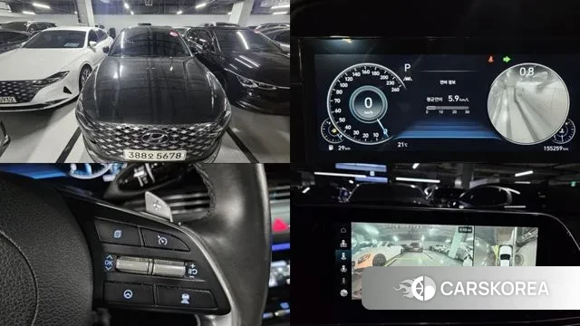 Hyundai The New Grandeur IG 2022 Черный из Кореи