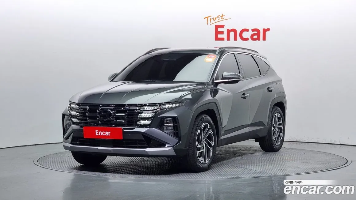 Hyundai The New Tucson Hybrid (NX4) 2024 Серый из Кореи