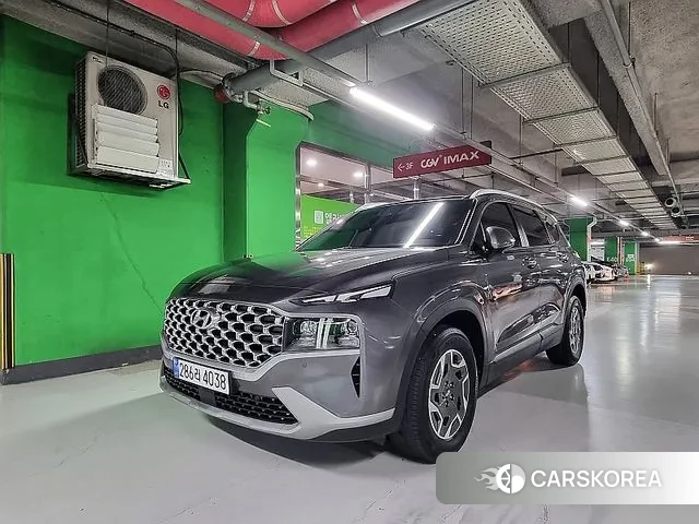 Hyundai The New Santa Fe 2021 Серый из Кореи