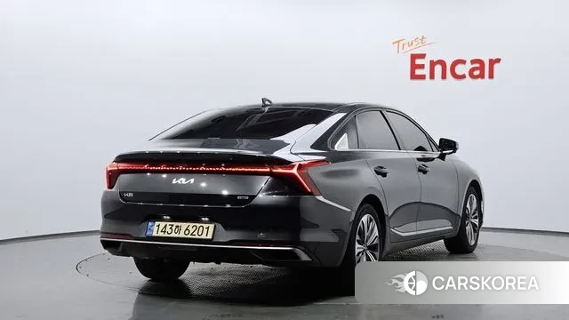 Kia K8 Hybrid 2023 Серый из Кореи