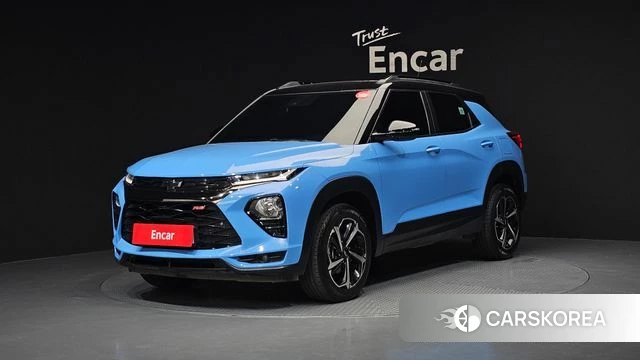 Chevrolet (GM Daewoo) Trailblazer 2022 Небесно-голубой из Кореи