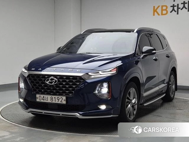 Hyundai Santa Fe TM 2019 Синий из Кореи
