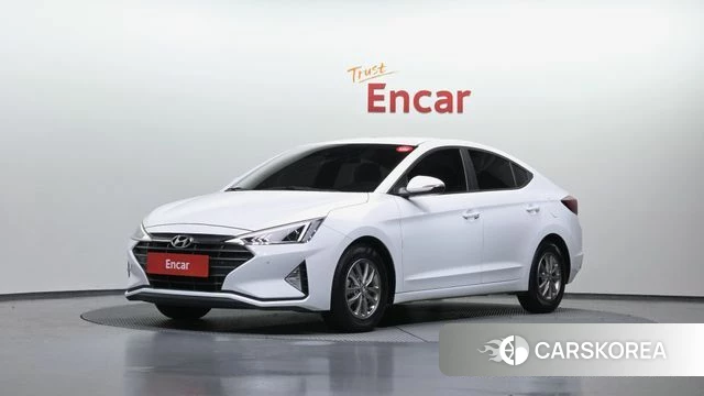 Hyundai The New Avante AD 2018 Белый из Кореи