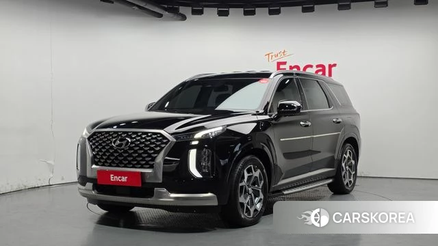 Hyundai Palisade 2022 Черный из Кореи