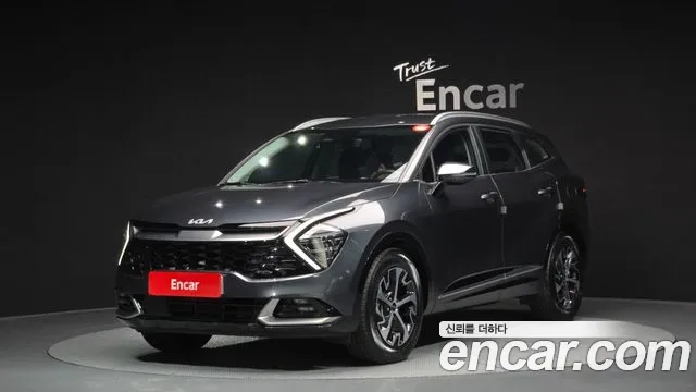 Kia Sportage 5th Generation Hybrid 2023 Серый из Кореи