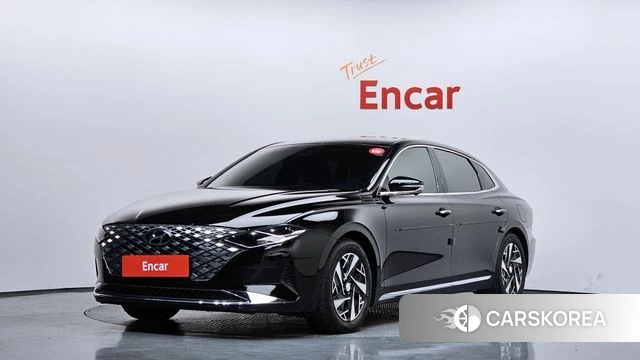 Hyundai The New Grandeur IG Hybrid 2021 Черный из Кореи