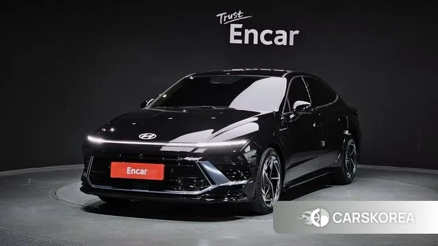 Hyundai Sonata D Edge (DN8) 2024 Черный из Кореи