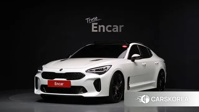 Kia Stinger 2018 Белый из Кореи