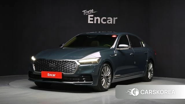 Kia The New K9 2nd generation 2022 Темно-зеленый из Кореи