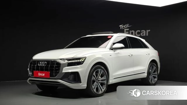 Audi Q8 (4M) 2021 Белый из Кореи