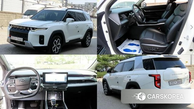 Ssangyong Torres 2023 Белый из Кореи