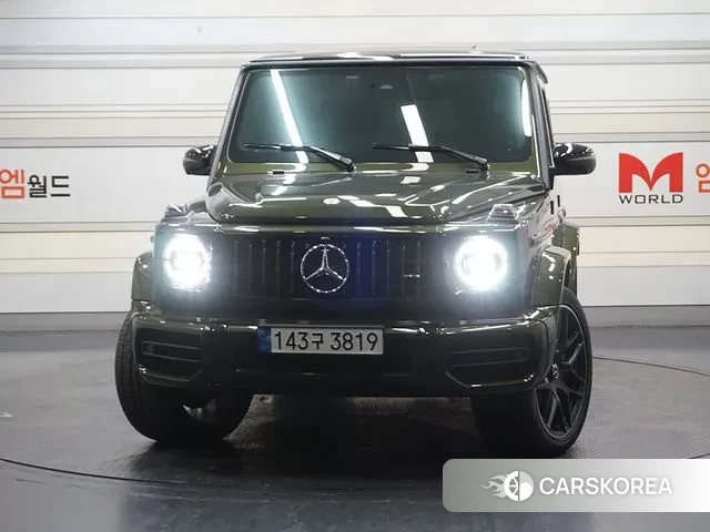 Mercedes-Benz G-Class W463b 2023 Темно-зеленый из Кореи