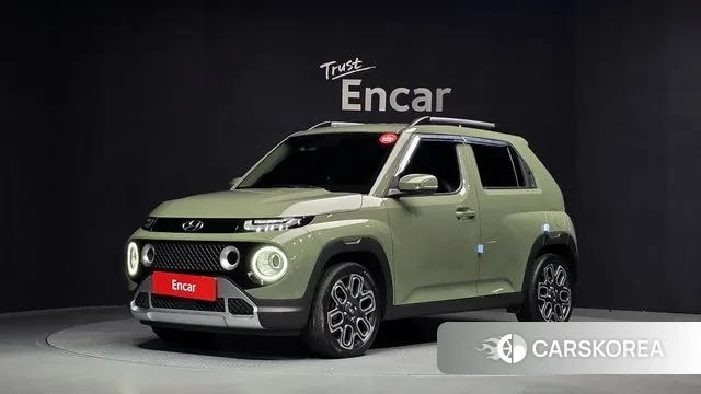 Hyundai Casper 2021 Зеленый из Кореи