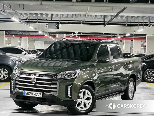 Ssangyong The New Rexton Sports Cannes 2022 Темно-зеленый из Кореи