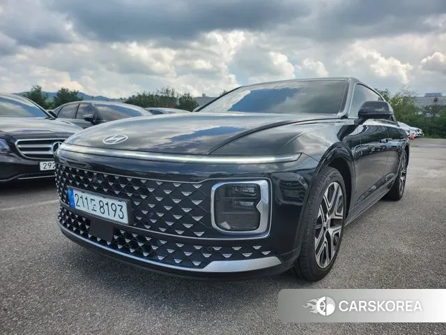 Hyundai Grandeur (GN7) 2023 Черный из Кореи