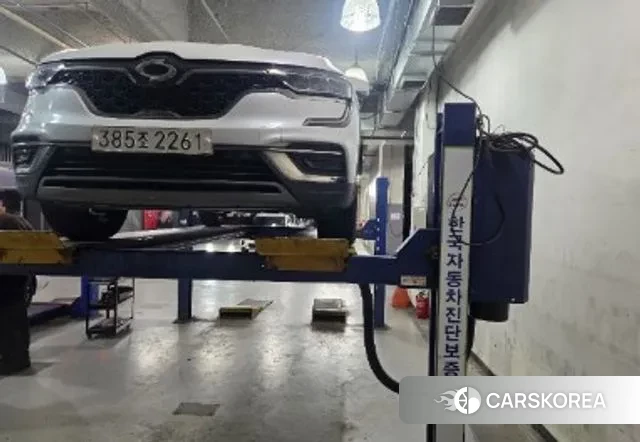 Renault Korea (Samsung) The New QM6 2022 Белый из Кореи