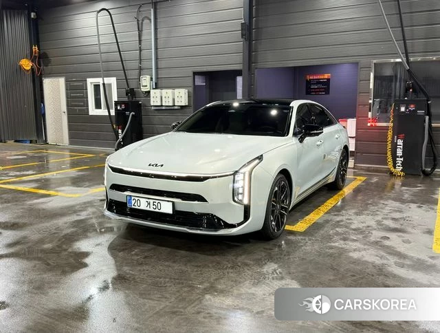 Kia The New K8 Hybrid 2025 Серебряный из Кореи