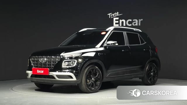 Hyundai Venue 2019 Черный из Кореи