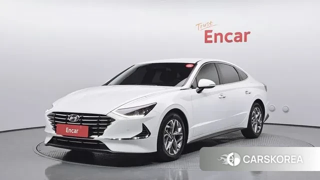 Hyundai Sonata (DN8) 2019 Белый из Кореи