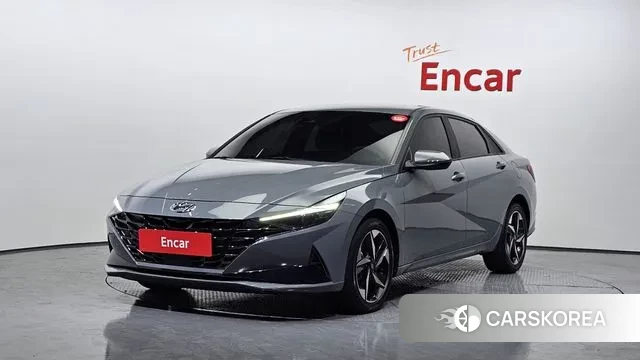 Hyundai Avante (CN7) 2020 Серый из Кореи