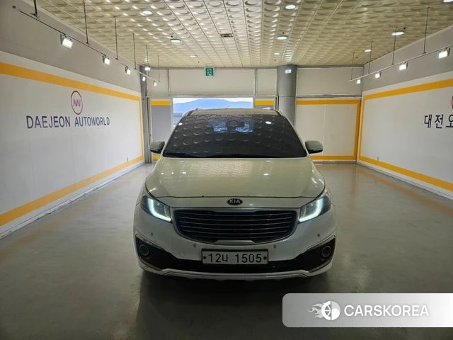 Kia All New Carnival 2018 Белый из Кореи