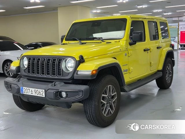 Jeep Wrangler (JL) 2024 Желтый из Кореи