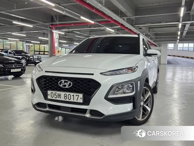 Hyundai Kona 2018 Белый из Кореи