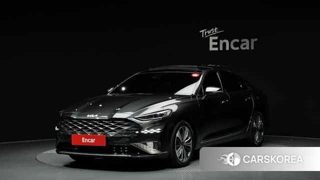 Kia K8 Hybrid 2024 Серый из Кореи