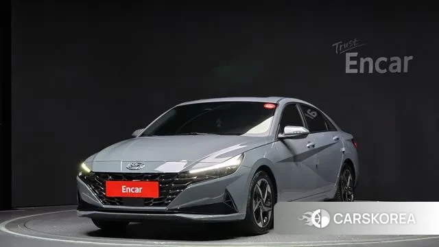 Hyundai Avante Hybrid (CN7) 2020 Цвет галактики из Кореи