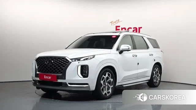 Hyundai Palisade 2022 Белый из Кореи