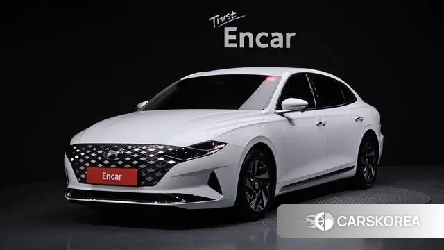 Hyundai The New Grandeur IG Hybrid 2021 Белый из Кореи