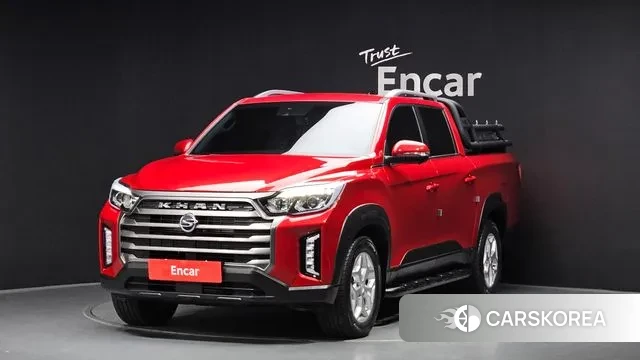 Ssangyong The New Rexton Sports Cannes 2021 Красный из Кореи