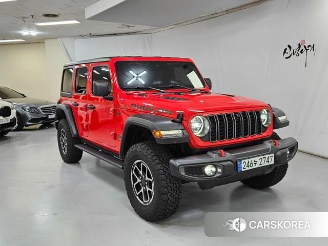Jeep Wrangler (JL) 2024 Красный из Кореи