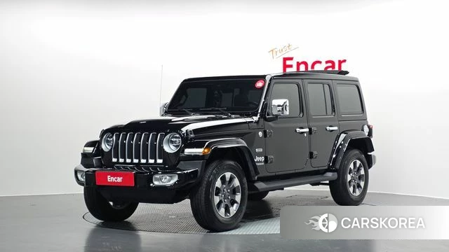 Jeep Wrangler (JL) 2021 Черный из Кореи