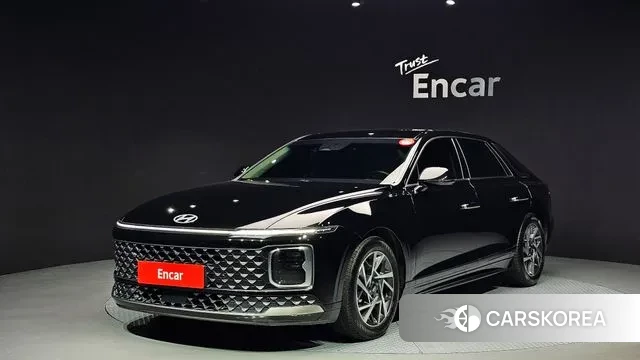 Hyundai Grandeur (GN7) 2022 Черный из Кореи