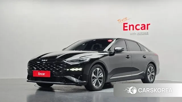 Kia K8 Hybrid 2022 Черный из Кореи