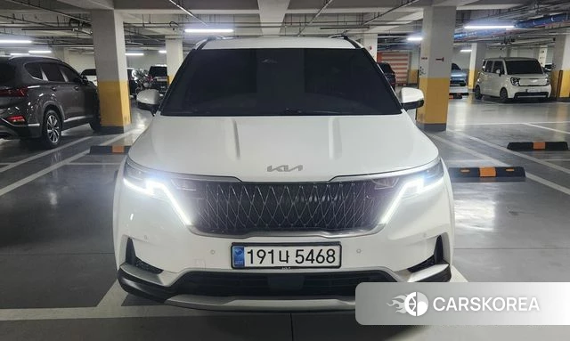 Kia Carnival 4th generation 2023 Белый из Кореи