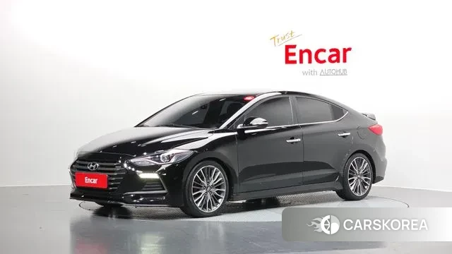 Hyundai Avante AD 2018 Черный из Кореи