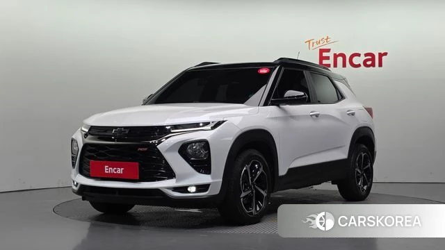 Chevrolet (GM Daewoo) Trailblazer 2022 Белый из Кореи