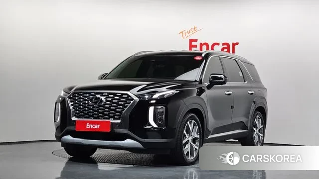 Hyundai Palisade 2021 Черный из Кореи