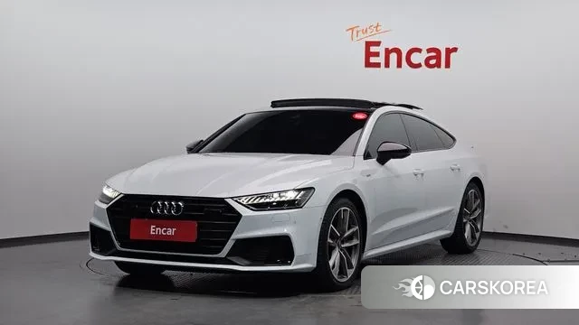 Audi A7 (4K) 2022 Белый из Кореи