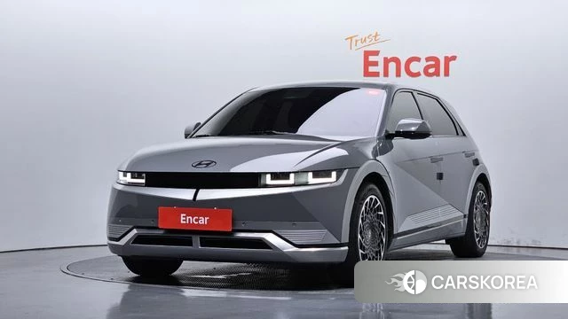 Hyundai Ionic 5 2022 Серебристо-серый из Кореи