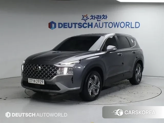 Hyundai The New Santa Fe 2022 Серый из Кореи