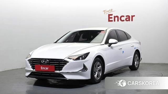 Hyundai Sonata (DN8) 2019 Белый из Кореи
