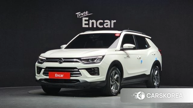 Ssangyong Beautiful Korando 2019 Белый из Кореи