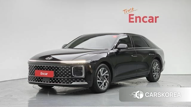 Hyundai Grandeur Hybrid (GN7) 2023 Черный из Кореи