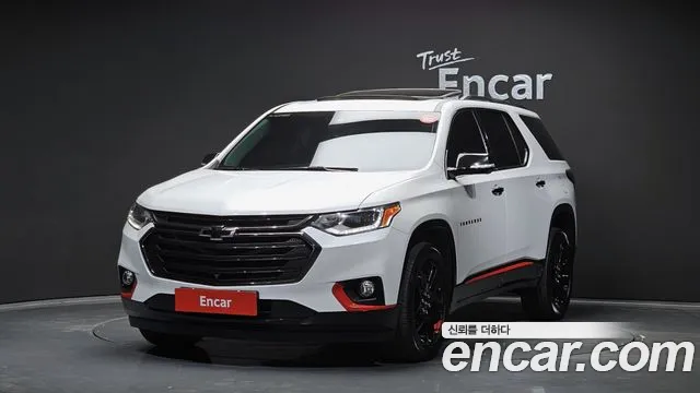 Chevrolet (GM Daewoo) Traverse 2020 Белый из Кореи