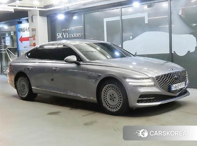 Genesis G80 (RG3) 2020 Серебристо-серый из Кореи